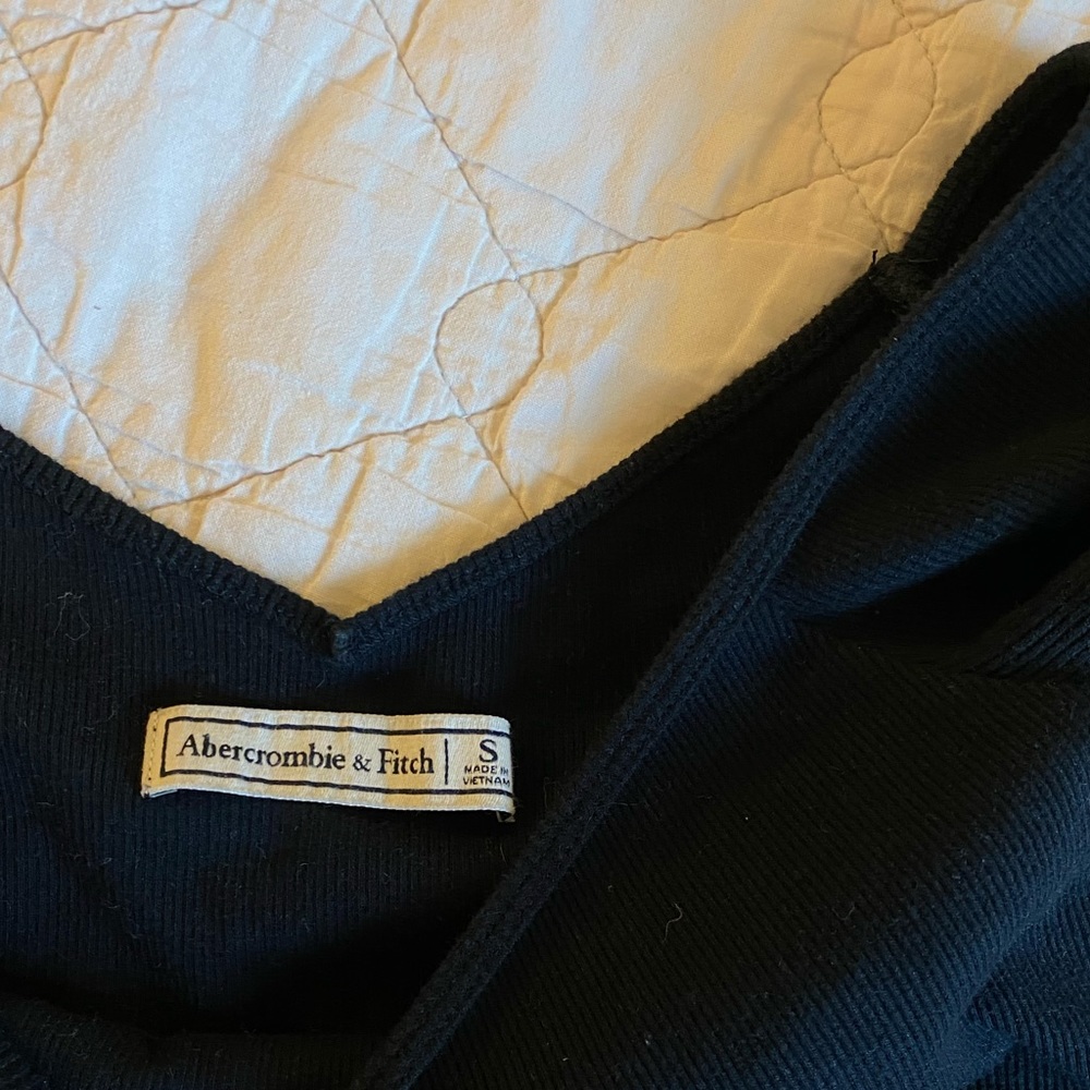 over the shoulder Abercrombie $ Fitch top